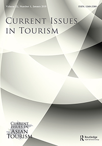 Cover image for Current Issues in Tourism, Volume 22, Issue 1, 2019