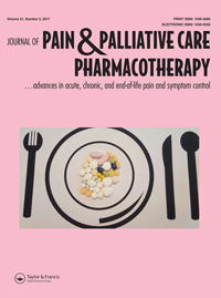 Cover image for Journal of Pain & Palliative Care Pharmacotherapy, Volume 31, Issue 2, 2017