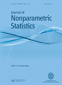 Cover image for Journal of Nonparametric Statistics, Volume 31, Issue 2, 2019