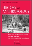 Cover image for History and Anthropology, Volume 17, Issue 4, 2006