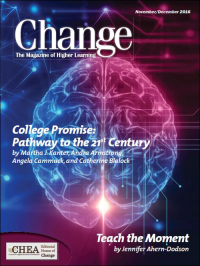 Cover image for Change: The Magazine of Higher Learning, Volume 50, Issue 3-4, 2018