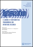 Cover image for Optimization, Volume 21, Issue 4, 1990