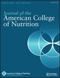 Cover image for Journal of the American Nutrition Association, Volume 36, Issue 2, 2017