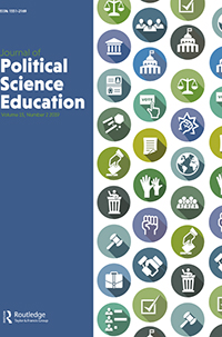 Cover image for Journal of Political Science Education, Volume 15, Issue 2, 2019