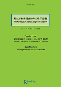 Cover image for Forum for Development Studies, Volume 47, Issue 2, 2020