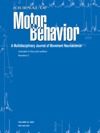 Cover image for Journal of Motor Behavior, Volume 54, Issue 2, 2022