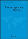Cover image for Contemporary Politics, Volume 19, Issue 4, 2013