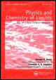 Cover image for Physics and Chemistry of Liquids, Volume 26, Issue 3, 1993