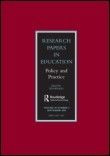 Cover image for Research Papers in Education, Volume 17, Issue 2, 2002