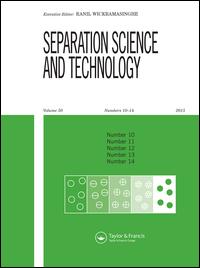 Cover image for Separation Science and Technology, Volume 52, Issue 11, 2017