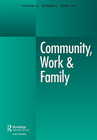 Cover image for Community, Work & Family, Volume 20, Issue 2, 2017