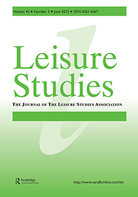 Cover image for Leisure Studies, Volume 42, Issue 3, 2023