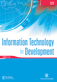Cover image for Information Technology for Development, Volume 26, Issue 1, 2020