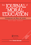 Cover image for Journal of Moral Education, Volume 43, Issue 4, 2014