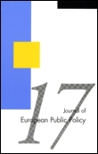 Cover image for Journal of European Public Policy, Volume 13, Issue 3, 2006