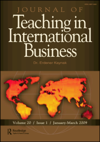 Cover image for Journal of Teaching in International Business, Volume 12, Issue 3, 2001