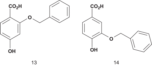 Scheme 8.  Multisubstrates for 4-hydroxybenzoate 3-monooxygenase.