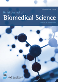 Cover image for British Journal of Biomedical Science, Volume 75, Issue 1, 2018