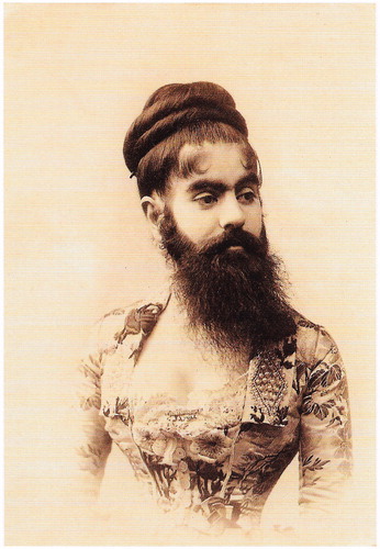 Figure 2. Portrait of Annie Jones Elliot (1865–1902) aka Esau Lady from Virginia. (Postcard from the collection of W.W. de Herder).