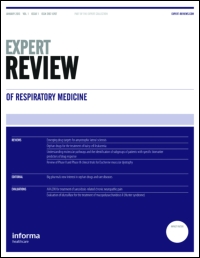 Cover image for Expert Review of Respiratory Medicine, Volume 12, Issue 8, 2018