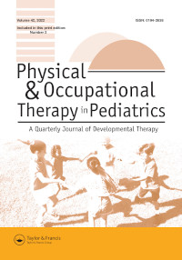 Cover image for Physical & Occupational Therapy In Pediatrics, Volume 42, Issue 2, 2022