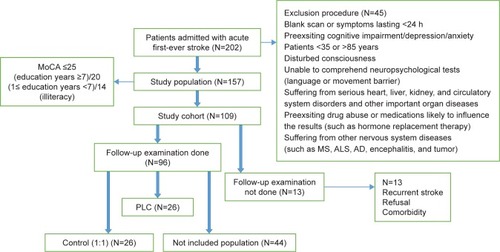 Figure 1 Flowchart of patient inclusion.