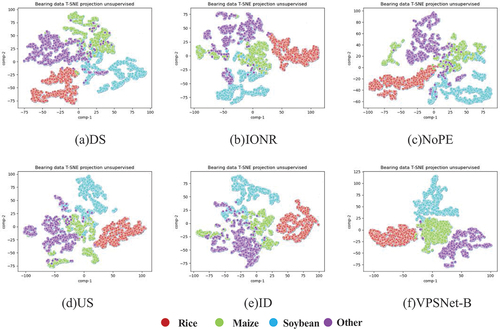 Figure 13. t-SNE visualization of the different network structures.