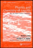 Cover image for Physics and Chemistry of Liquids, Volume 36, Issue 3, 1998