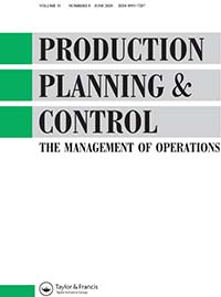Cover image for Production Planning & Control, Volume 31, Issue 8, 2020