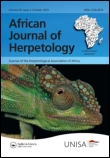 Cover image for African Journal of Herpetology, Volume 48, Issue 1-2, 1999