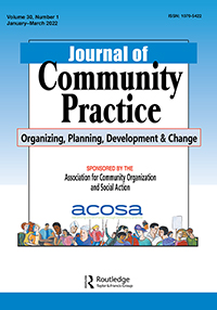 Cover image for Journal of Community Practice, Volume 30, Issue 1, 2022