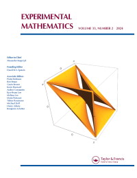 Cover image for Experimental Mathematics, Volume 33, Issue 2, 2024