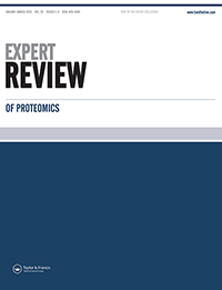 Cover image for Expert Review of Proteomics, Volume 20, Issue 1-3, 2023