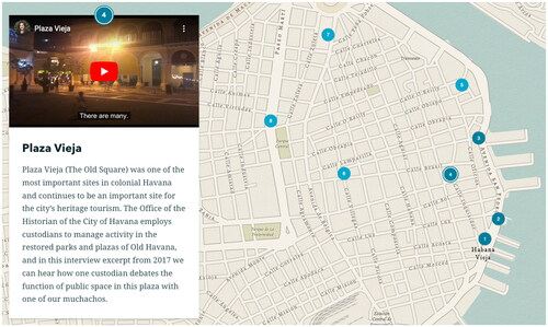 Figure 3 Explore the muchachos’ perspectives of the street through this interactive StoryMap https://arcg.is/5Xje4.