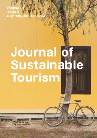 Cover image for Journal of Sustainable Tourism, Volume 31, Issue 8, 2023