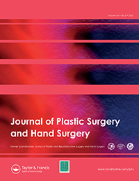 Cover image for Journal of Plastic Surgery and Hand Surgery, Volume 56, Issue 2, 2022