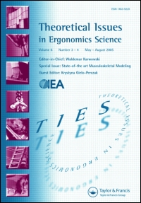 Cover image for Theoretical Issues in Ergonomics Science, Volume 21, Issue 5, 2020