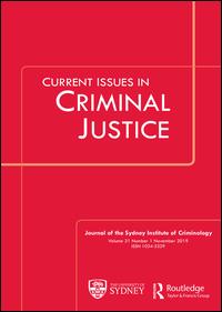 Cover image for Current Issues in Criminal Justice, Volume 24, Issue 1, 2012