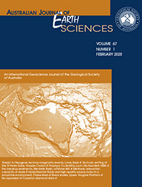 Cover image for Australian Journal of Earth Sciences, Volume 67, Issue 1, 2020