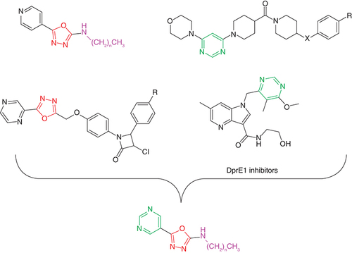 Figure 1. Design of new pyrimidine-1,3,4-oxadiazole-alkylamine hybrids.