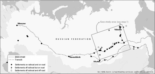 Map 2. Locations of permanent residence of the survey respondents. Source: authors.