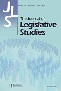 Cover image for The Journal of Legislative Studies, Volume 26, Issue 2, 2020