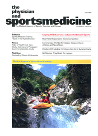 Cover image for The Physician and Sportsmedicine, Volume 15, Issue 7, 1987