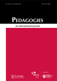Cover image for Pedagogies: An International Journal, Volume 18, Issue 2, 2023