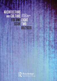 Cover image for Architecture and Culture, Volume 8, Issue 2, 2020
