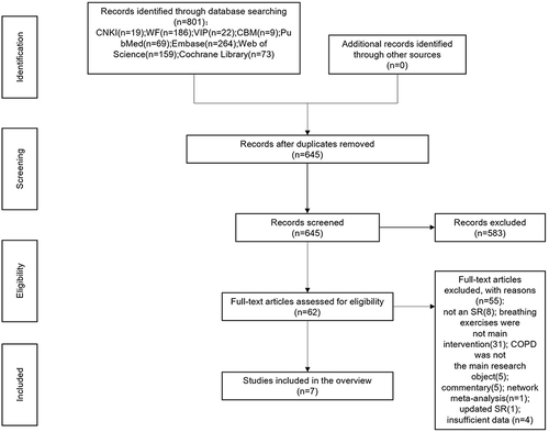 Figure 1 Flowchart of literature screening.