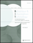 Cover image for Behaviour & Information Technology, Volume 10, Issue 3, 1991