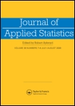 Cover image for Journal of Applied Statistics, Volume 39, Issue 7, 2012