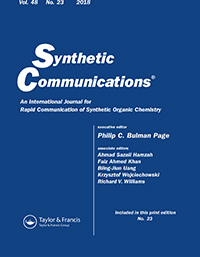 Cover image for Synthetic Communications, Volume 48, Issue 23, 2018
