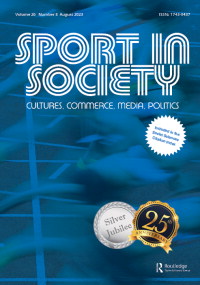 Cover image for Sport in Society, Volume 26, Issue 8, 2023